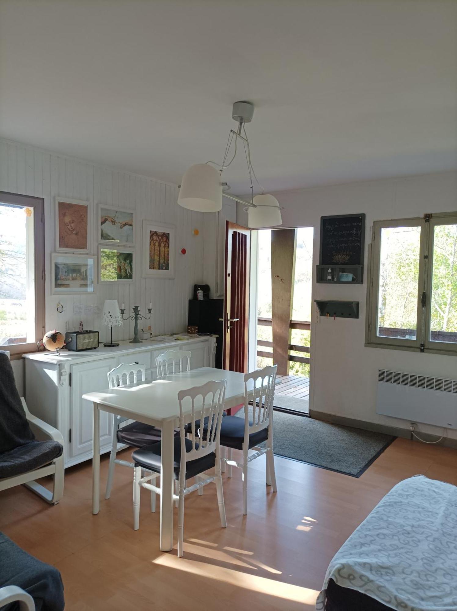 Chalet Deux Chambres Au Calme Saint-Brisson Rum bild